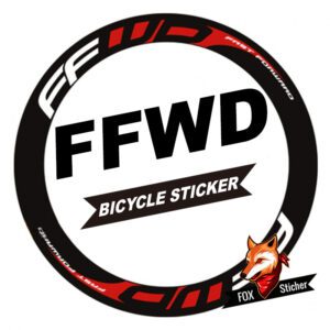Road Bicycle Wheels Rim Decal Stickers for FFWD F2 F3 F4 F6 F9