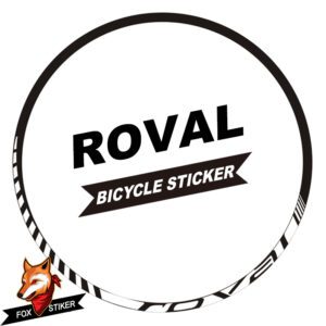 Mountain Bicycle Wheels MTB Rim Decal Stickers for ROVAI Hollow Design 26er 27.5er 29er