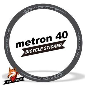 Road Bicycle Wheels Rim Decal Stickers for Vision Metron 40