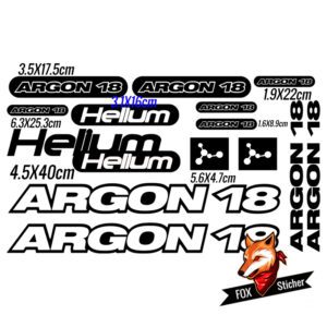 Bicycle Frame Decal Stickers for Argon 01