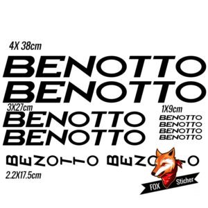 cycle Frame Decal Stickers for BENOTTO 01