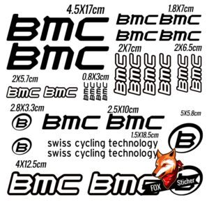 Bicycle Frame Decal Stickers for BMC 03
