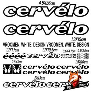 Bicycle Frame Decal Stickers for Cervelo 01