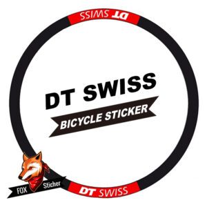 Bicycle Wheels Rim Decal Stickers for DT Swiss Road / MTB Disc Brake Wheel - Image 1