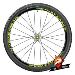 Mountain Bicycle Wheels MTB Rim Decal Stickers for MAVIC CROSSMAX