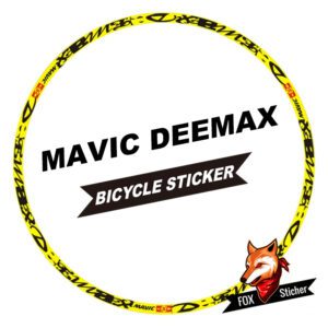 Mountain Bicycle Wheels MTB Rim Decal Stickers for MAVIC DEEMAX