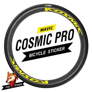 Road Bicycle Wheels Rim Decal Stickers for MAVIC COSMIC PRO