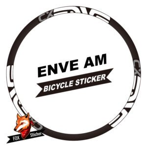 Mountain Bicycle Wheels MTB Rim Decal Stickers for ENVE CX Wheel