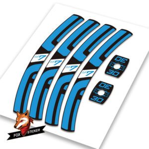 Mountain Bicycle Wheels MTB Rim Decal Stickers for ENVE M730 - Image 1