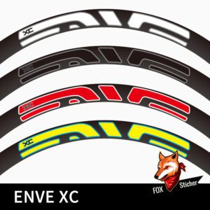 Mountain Bicycle Wheels MTB Rim Decal Stickers for ENVE XC - Image 1