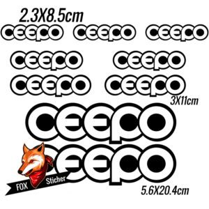 Bicycle Frame Decal Stickers for Ceepo 02