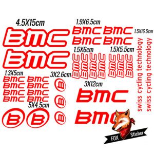 Bicycle Frame Decal Stickers for BMC 01 - Image 3