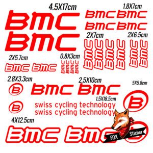 Bicycle Frame Decal Stickers for BMC 03 - Image 3