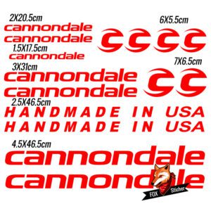 Bicycle Frame Decal Stickers for Cannondale 03 - Image 3