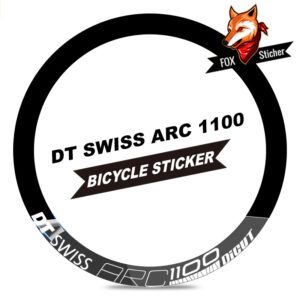 Road Track Bicycle Wheels Rim Decal Stickers for DT SWISS ARC 1100