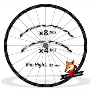 Mountain Bicycle Wheels MTB Rim Decal Stickers for EASTON HAVEN 26er 27.5er 29er - Image 3