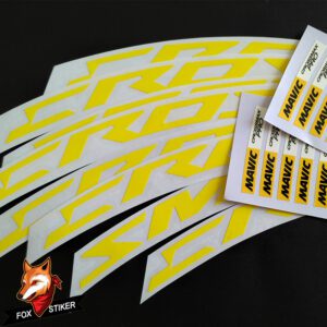 Mountain Bicycle Wheels MTB Rim Decal Stickers for MAVIC CROSSMAX - Image 3