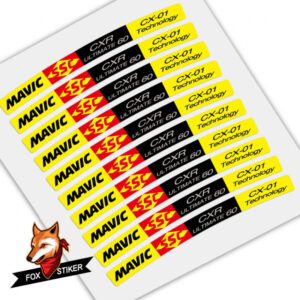 Road Bicycle Wheels Rim Decal Stickers for MAVIC COSMIC CXR - Image 4