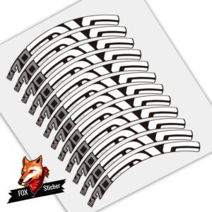 Mountain Bicycle Wheels MTB Rim Decal Stickers for ENVE M70 THIRTY - Image 3