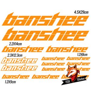 Bicycle Frame Decal Stickers for Banshee 01 - Image 3