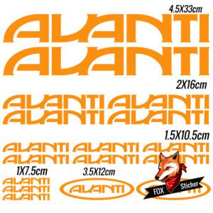 Bicycle Frame Decal Stickers for Avanti 03 - Image 3