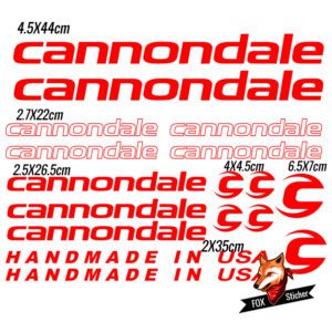 Bicycle Frame Decal Stickers for Cannondale 01 - Image 3