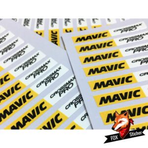 Mountain Bicycle Wheels MTB Rim Decal Stickers for MAVIC CROSSMAX - Image 4