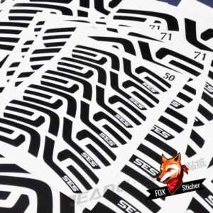 Road Bicycle Wheels Rim Decal Stickers for ENVE SES - Image 4