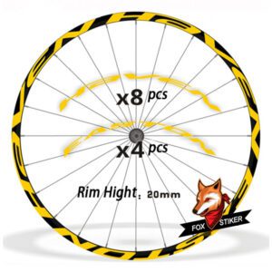 Mountain Bicycle Wheels MTB Rim Decal Stickers for EASTON HAVEN 26er 27.5er 29er - Image 4