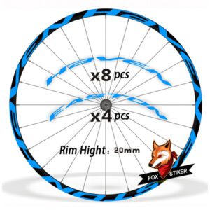 Mountain Bicycle Wheels MTB Rim Decal Stickers for EASTON HAVEN 26er 27.5er 29er - Image 5