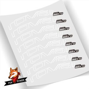 Road Bicycle Wheels Rim Decal Stickers for ROVAL CX32 CX40 CX50 CX60 - Image 5