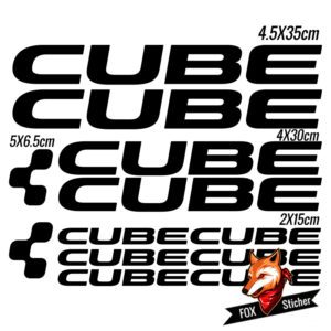 Bicycle Frame Decal Stickers for CUBE 2