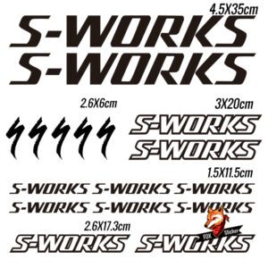Bicycle Frame Decal Stickers for S-WORKS. 02