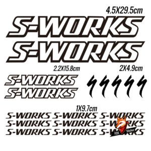 Bicycle Frame Decal Stickers for S-WORKS 03
