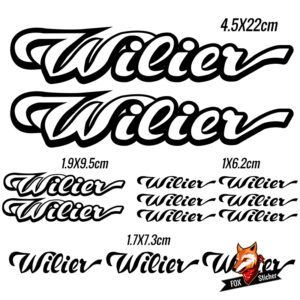 Bicycle Frame Decal Stickers for WIEIER 01