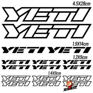 Bicycle Frame Decal Stickers for YETI 03