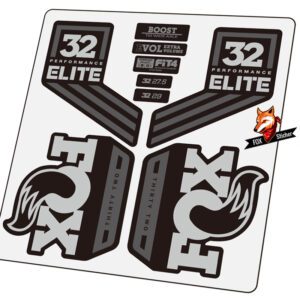 Mountain Bicycle Fork Decal Stickers for FOX-Factory 32 Elite