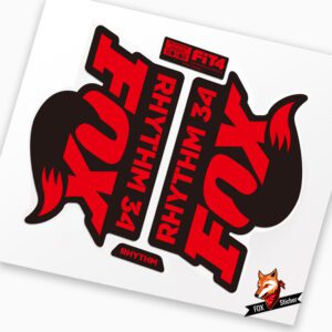 Mountain Bicycle Fork Decal Stickers for FOX34 RHYTHM