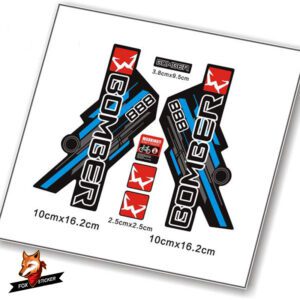 Mountain Bicycle Fork Decal Stickers for Marzocchi bomber 888