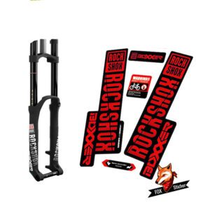 Mountain Bicycle Fork Decal Stickers for rock shox BOXXER