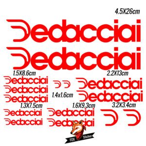 Bicycle Frame Decal Stickers for DEDACCIAI 03 - Image 3