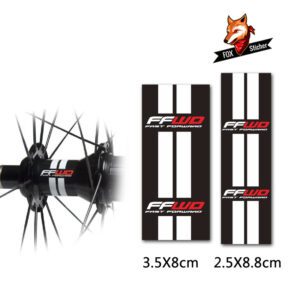 Bicycle hub Decal Stickers for FFWD
