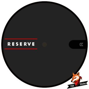Bicycle Wheel Decal-for RESERVE Disc Wheel Color Change Sticker