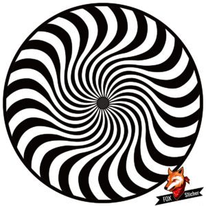 Bicycle Disc Wheel Stickers-Vortex Decals