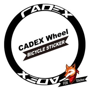 Bicycle Wheels Rim Decal Stickers for CADEX Wheels Logo