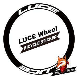 Bicycle Wheels Rim Decal for LUCE Logo Stickers