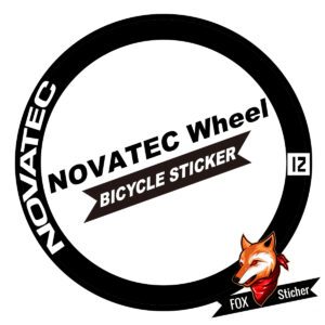 Bicycle Wheels Rim Decal Stickers for NOVATEC
