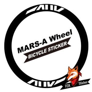 Bicycle Wheels Rim Decal Stickers for MARS-A