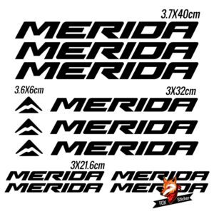 Bicycle Frame Decal Stickers for MERIDA