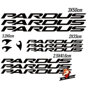 Bicycle Frame Decal Stickers for Parous Bike